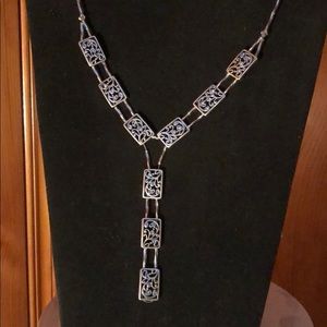 Beautiful necklace with Lt Blue Swarovski Elements